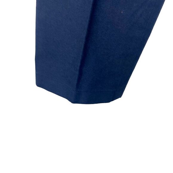 EL GANSO Men's Blue Flat Front Subalpino Chino Trousers Coin Pocket US 30 - Picture 8 of 12